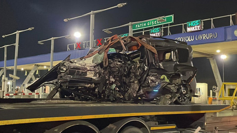 Kuzey Marmara Otoyolu'nda kaza! 1 ağır yaralı