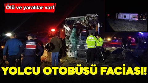 Minibüs yolcu otobüsüyle çarpıştı: Ölü ve yaralılar var!