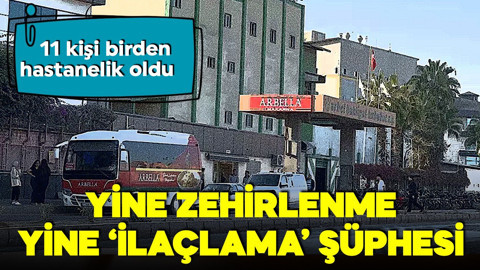 Bu sefer fabrika işçileri zehirlendi!  Yine 'ilaçlama' şüphesi! 11 kişi birden hastanelik oldu