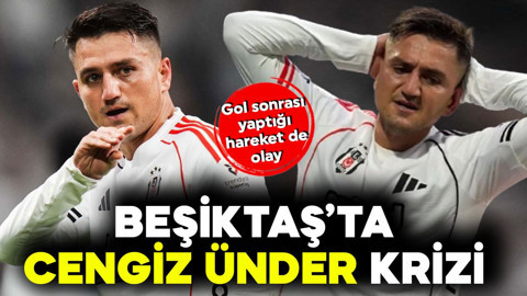 Fenerbahçe'yi 15 milyon euro zarara uğratmıştı! Beşiktaş'ta da Cengiz krizi, gol sonrası hareketi de olay