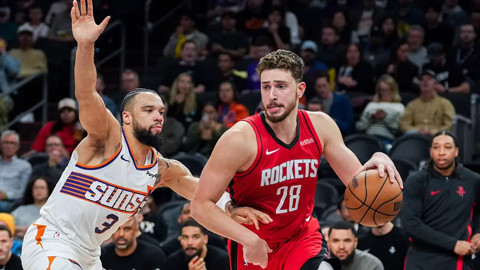 NBA’da Alperen Şengün şov! Rockets, Suns’ı deplasmanda yendi!