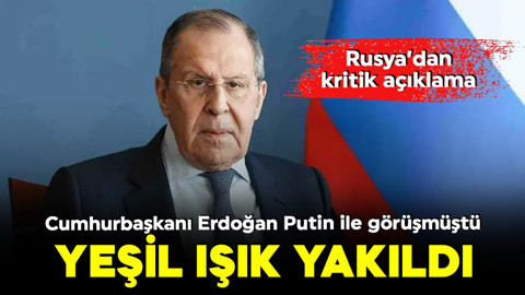 Cumhurbaşkanı Erdoğan Putin ile görüşmüştü! Rusya'dan kritik açıklama! Yeşil ışık yakıldı
