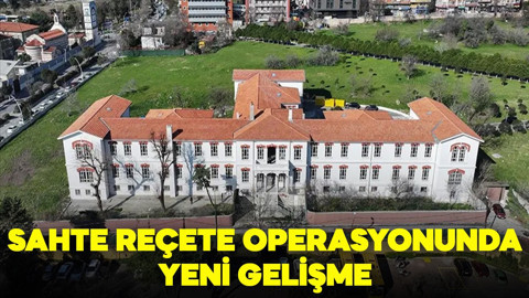 Sahte reçete operasyonunda yeni gelişme!