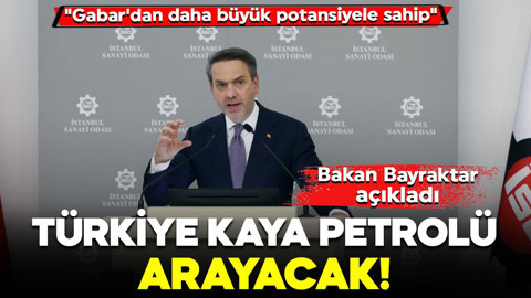 Türkiye kaya petrolü arayacak! Bakan Bayraktar açıkladı: "Gabar'dan daha büyük potansiyele sahip"