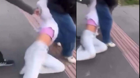 Sokak ortasında darbedip görüntülerini paylaştılar!