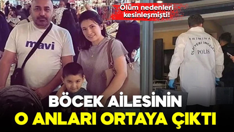 Böcek ailesi soruşturması... Ölüm nedenleri kesinleşmişti! Yeni görüntüler ortaya çıktı
