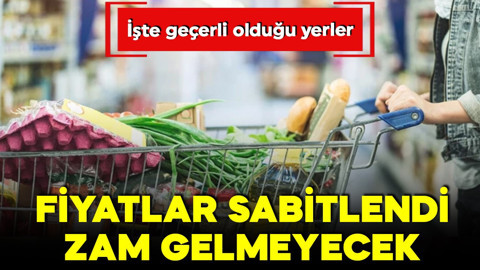 Marketlerde et ve tereyağı fiyatları sabitlendi!  2 şehirde yıl sonuna kadar geçerli! İşte detaylar