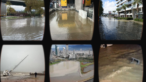 İzmir ve Muğla'yı sağanak vurdu! Yollar göle döndü! Evleri su bastı
