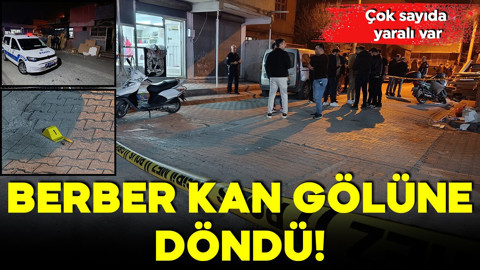 Berber kan gölüne döndü! Çok sayıda yaralı var