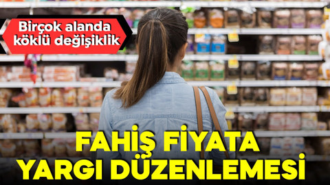 Yeni düzenleme Meclis'e sunuldu! Fahiş fiyata yargı ayarı! Birçok alanda köklü değişiklik!