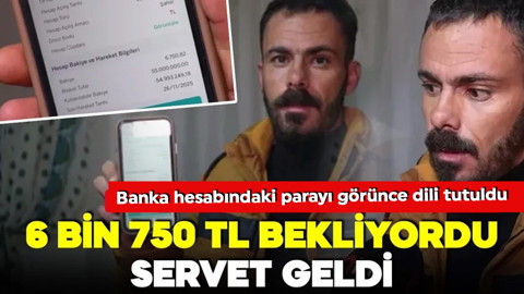 6 bin 750 lira bekliyordu! Banka hesabına gelen parayı görünce dili tutuldu! Gerçekten hayaller başlamıştı'