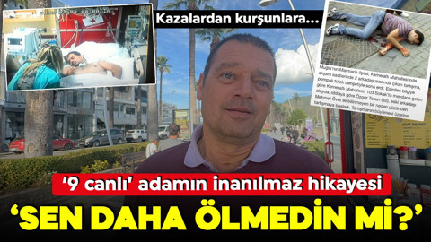 Kazalardan kurşunlara... Defalarca ölümden döndü! 9 canlı adamın akılalmaz hayat hikayesi!