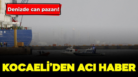 Tekne alabora oldu! Kocaeli'den acı haber