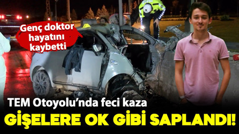 Tuzla'da otomobil gişelere saplandı: Genç doktor hayatını kaybetti!