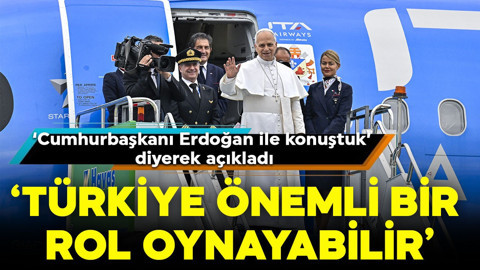 Papa 14. Leo'dan Filistin açıklaması: Türkiye önemli bir rol oynayabilir