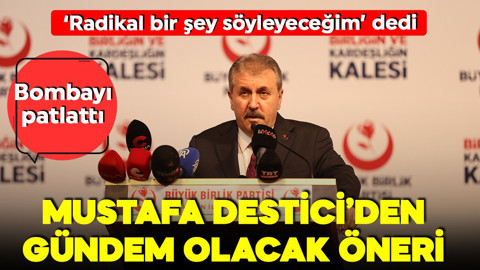 BBP Genel Başkanı Destici 'radikal bir teklif' diyerek önerisini sundu! İş hayatına yeni bir kriter mi geliyor?