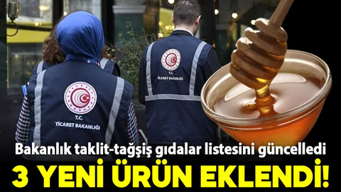 Bakanlık listeyi güncelledi: Taklit-tağşiş gıdalara 3 yeni ürün eklendi
