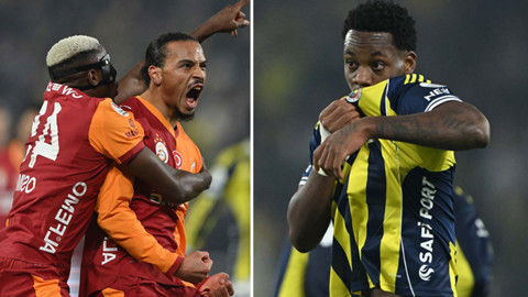 Avrupa Fenerbahçe- Galatasaray derbisini yazdı! İki yıldıza vurgu yaptılar!