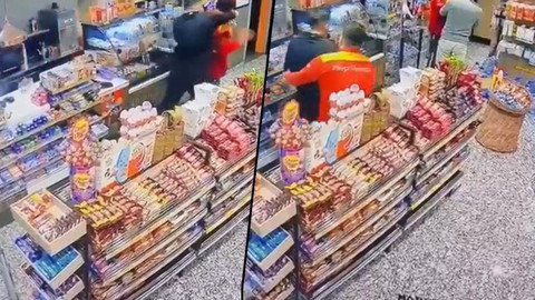 Akaryakıt istasyonunda dehşet! Çalışana kabusu yaşattı