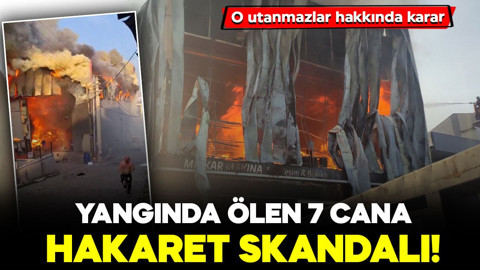 Yangında ölen 7 kişi hakkında hakaret skandalı! 2 şüpheli tutuklandı