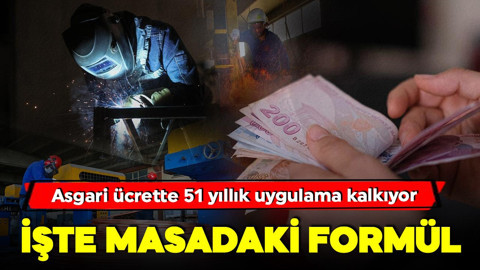 Asgari Ücret Tespit Komisyonu'nda sistem değişiyor! 51 yıllık uygulama kalkıyor! İşte masadaki formül