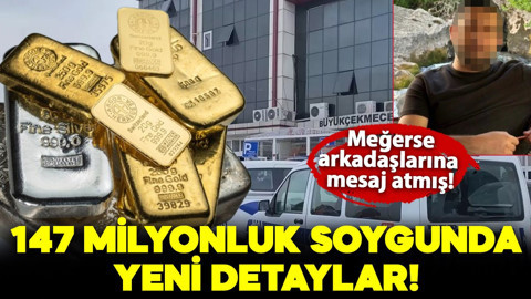 147 milyonluk adliye soygununda yeni detaylar: Meğerse arkadaşlarına mesaj atmış