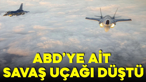 ABD'ye ait savaş uçağı düştü