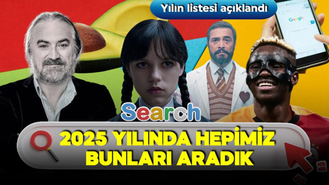 Google duyurdu! Türkiye 2025 yılında en çok ne aradı? İşte merak edilen o liste