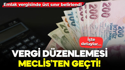 Vergi düzenlemelerini içeren kanun teklifi, TBMM'den geçti