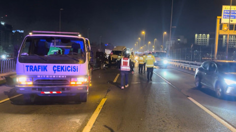 Şişli’de zincirleme kaza! 2 kişi yaralandı