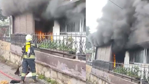 Muğla'da akıl almaz olay! Ailesi ile tartışıp evi ateşe verdi