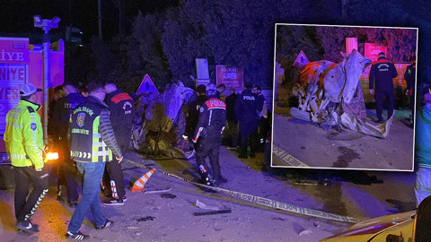 Osmaniye’de katliam gibi kaza! 3 araç birbirine girdi: Çok sayıda ölü ve yaralı var