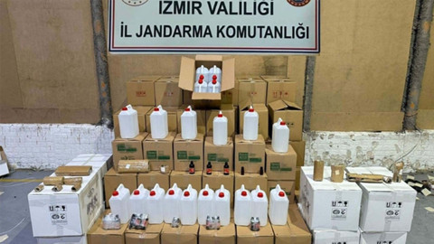 Yılbaşı öncesi binlerce litre sahte alkol ele geçirildi