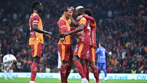 Galatasaray zirve yarışında hata yapmadı