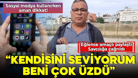 Eğlence amaçlı paylaştı, savcılığa çağrıldı! O sahneler başını yaktı! 'Ben kendisini çok seviyorum'