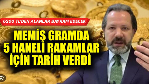 6200 TL'den gram altın alanlar  bayram edecek!