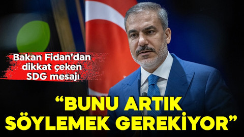 Bakan Fidan 'Bunu artık söylemek gerekiyor' diyerek açıkladı: YPG'nin tek başına aldığı bir karar değil!