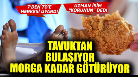 Tavuktan bulaşıyor, insanı morga kadar götürüyor! Uzman isim 7'den 70'e herkesi uyardı