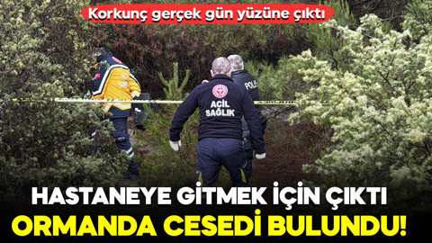 Hastaneye gitmek için otelden çıktı! Ormanda cesedi bulundu: Korkunç gerçek gün yüzüne çıktı