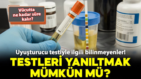 Uyuşturucu testiyle ilgili bilinmeyenler! Vücutta ne kadar süre kalır, saç boyamak test yanıltır mı?