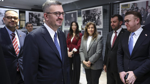 Türk basın tarihine görsel yolculuk! İletişim Başkanı Burhanettin Duran: Gazeteciler tarihin yazılışına tanıklık ediyor