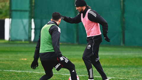 Beşiktaş'ta izin bitti! Kocaelispor mesaisi başladı!