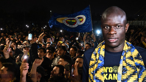 Coşkuyla karşılandı! Fenerbahçe'nin yeni transferi N'Golo Kante İstanbul'da!
