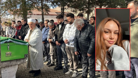 Kayalıklarda sır ölüm: Sümeyye son yolculuğuna uğurlandı
