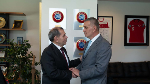 Herkes merak ediyordu! Dursun Özbek, Hacıosmanoğlu ile görüşmesini anlattı! Ne konuştuğunu açık açık söyledi