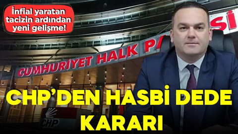 CHP'li Hasbi Dede kesin ihraç talebiyle disipline sevk edildi