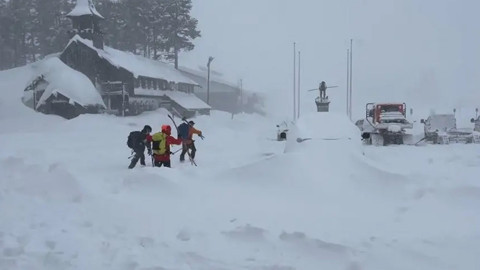 ABD'de çığ felaketi! 8 kayakçı öldü, 1 kayakçı kayıp