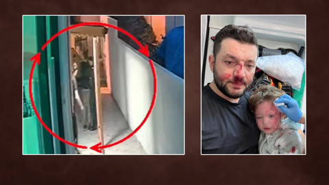 Yalova'da kan donduran baba ve 14 aylık bebeğe şiddet olayının görüntüleri ortaya çıktı