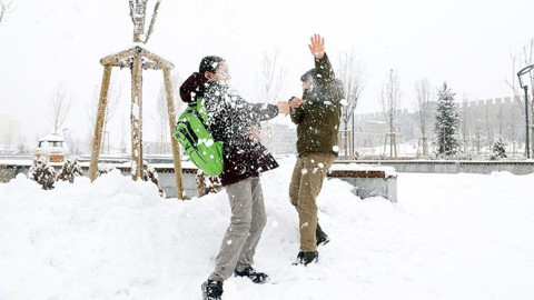 Erzurum'da 3 ilçede eğitime kar engeli