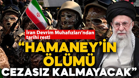 İran Devrim Muhafızları: Hamaney’in ölümü cezasız kalmayacak!